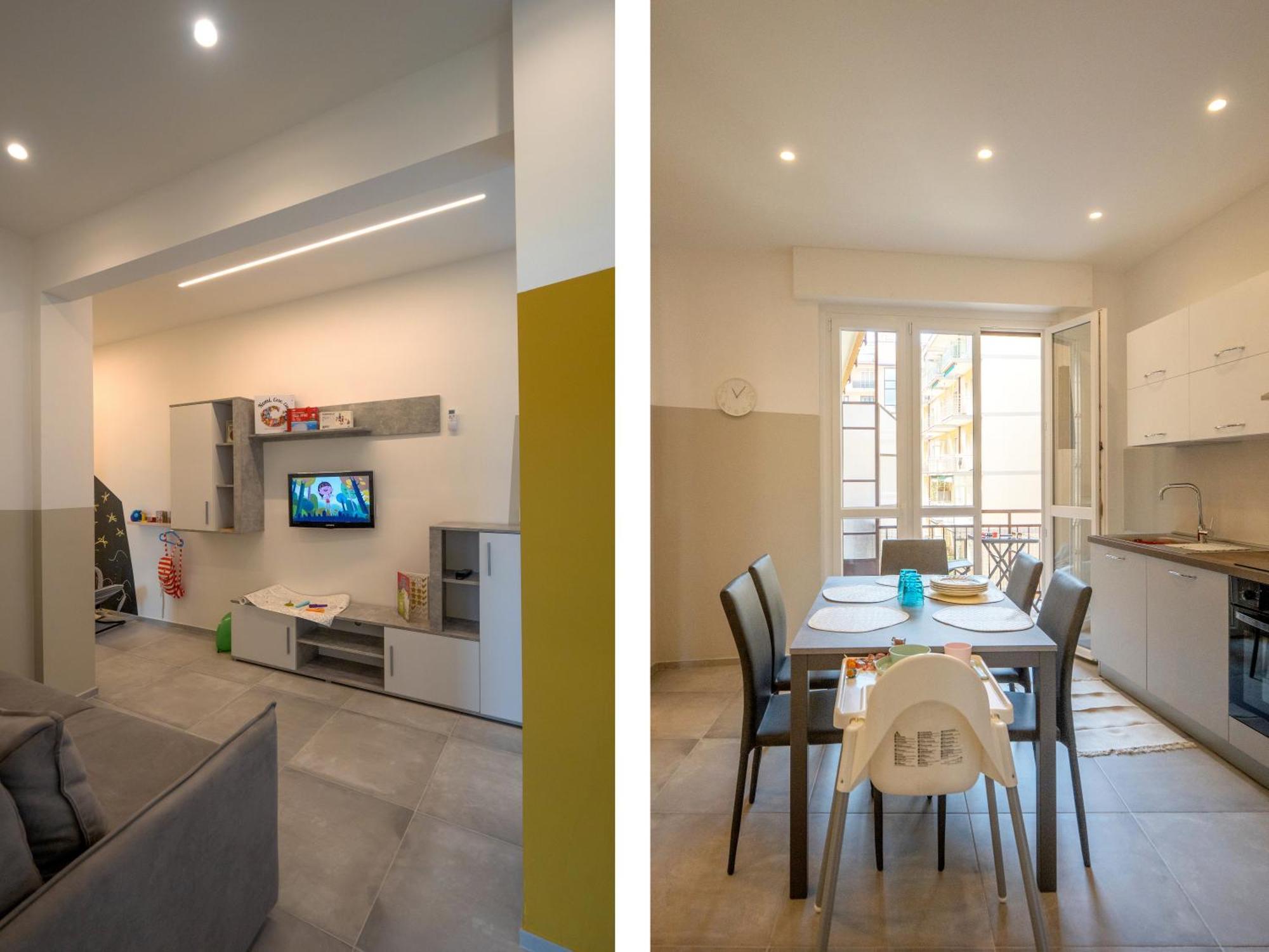 Babyaccomodation Family Bright Пиетра Лигуре Екстериор снимка